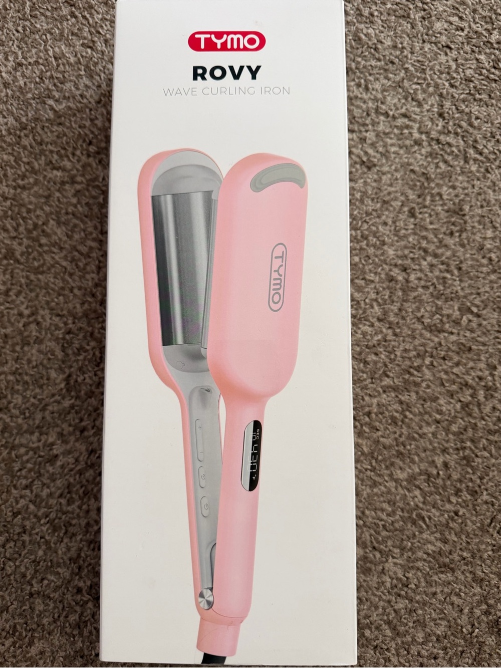 TYMO ROVY Wave Curling Iron - Pink